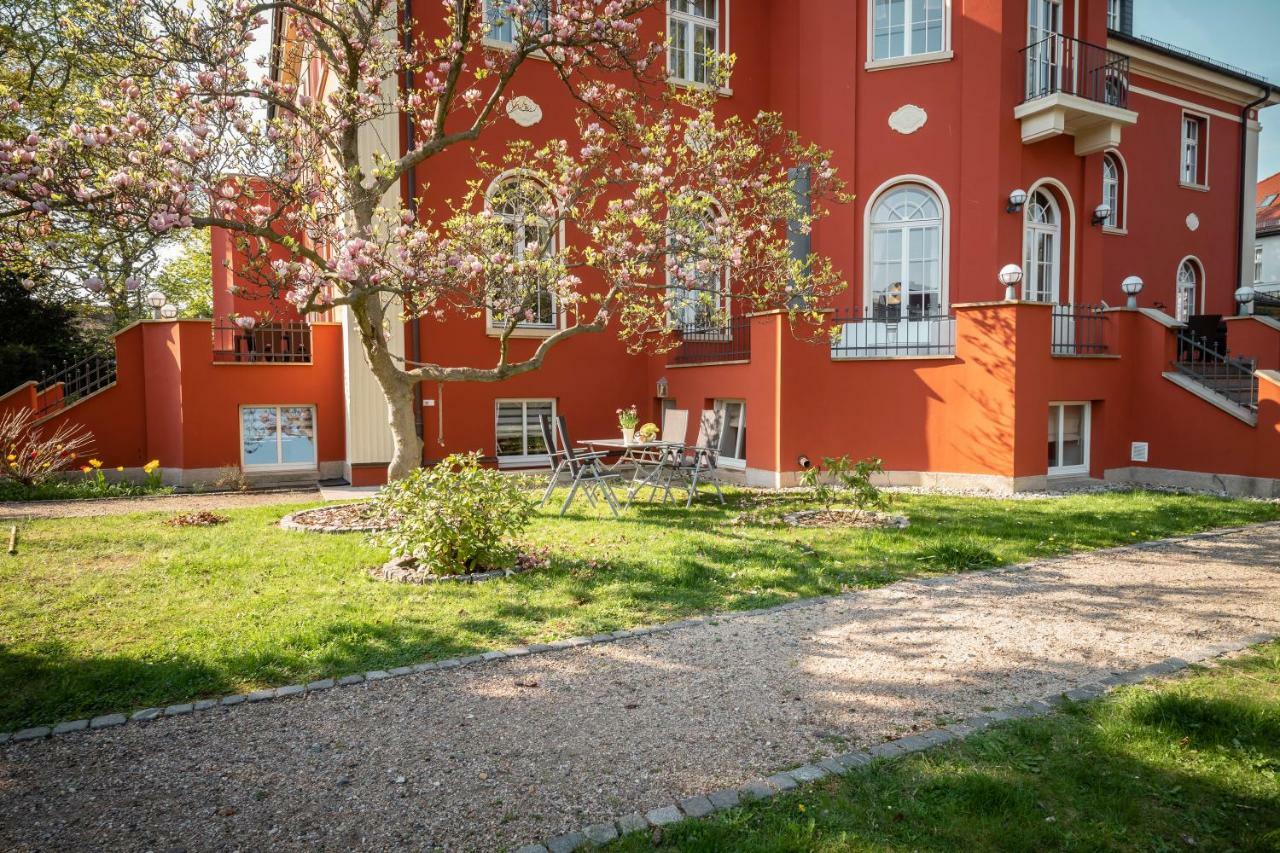 Villa Am Park Apartment Дрезден Экстерьер фото